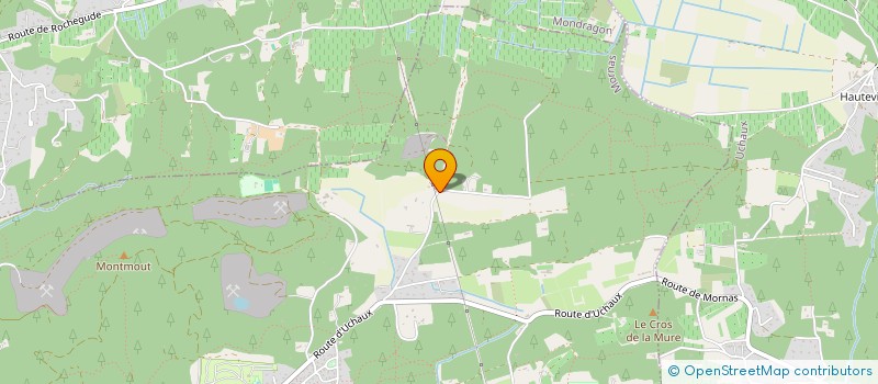 localisation de l'entreprise ARENO IZL  MORNAS