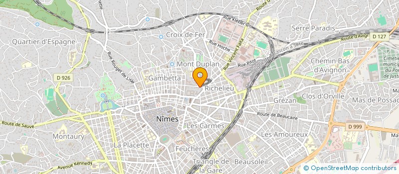 localisation de l'entreprise ARENOV BAT à NIMES
