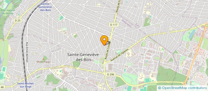 localisation de l'entreprise ARENOV91  PALAISEAU