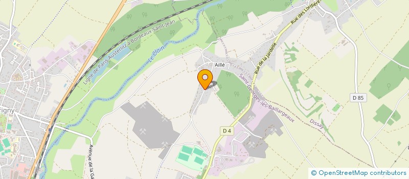 localisation de l'entreprise ARENOVA à POITIERS