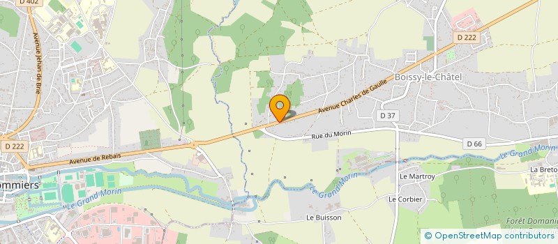 localisation de l'entreprise ARENOVIS  BOISSY-LE-CHATEL