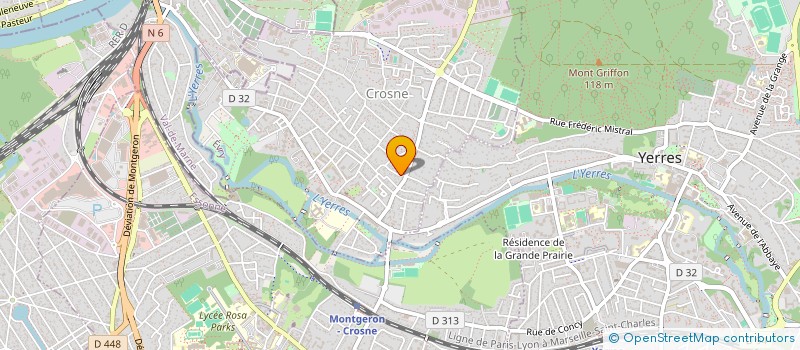 localisation de l'entreprise ARENTA  CROSNE