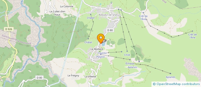 localisation de l'entreprise ARENZANA SEISDEDOS ADRIEN  VILLAREMBERT