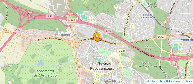 localisation de l'entreprise ARENZI SOLUTIONS à LE CHESNAY-ROCQUENCOURT