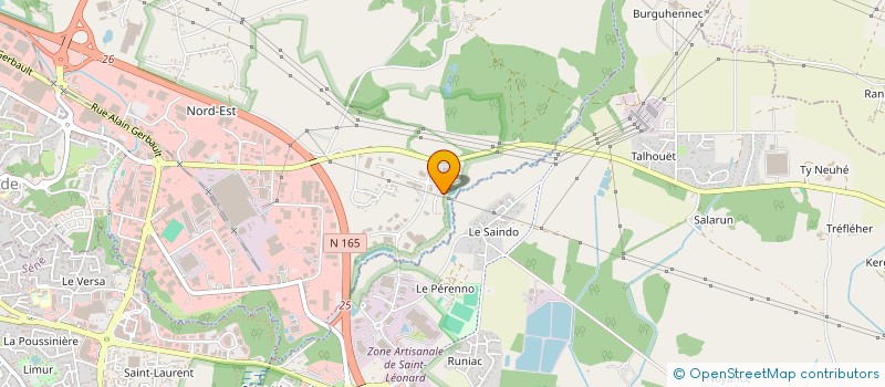 localisation de l'entreprise AREO à VANNES