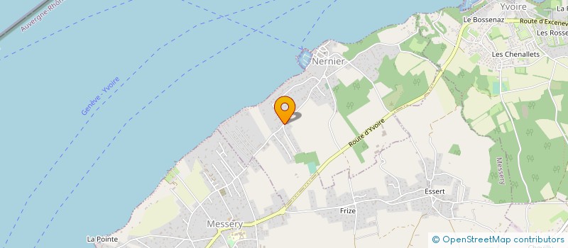 localisation de l'entreprise AREOPAGE à NERNIER