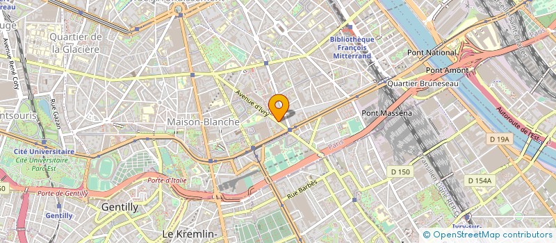 localisation de l'entreprise AREP  PARIS