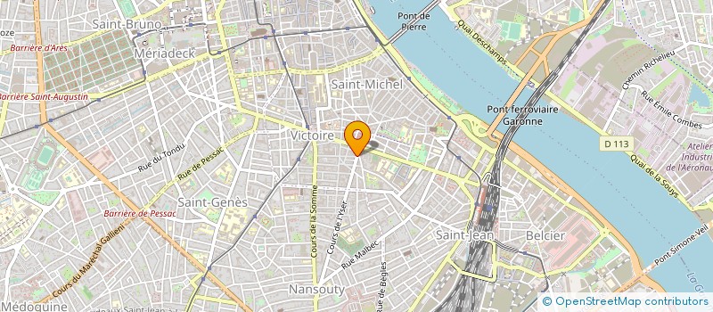 localisation de l'entreprise AREPA  BORDEAUX