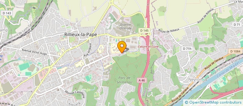 localisation de l'entreprise ARES à RILLIEUX-LA-PAPE