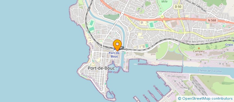 localisation de l'entreprise ARES à PORT-DE-BOUC