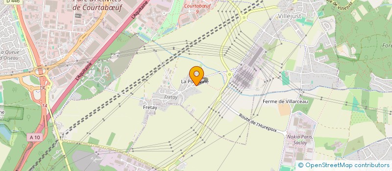 localisation de l'entreprise ARES  MAROLLES-EN-HUREPOIX