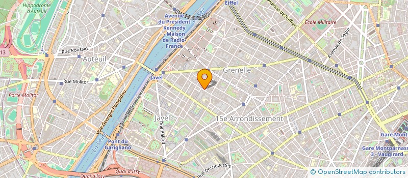 localisation de l'entreprise ARES  PARIS