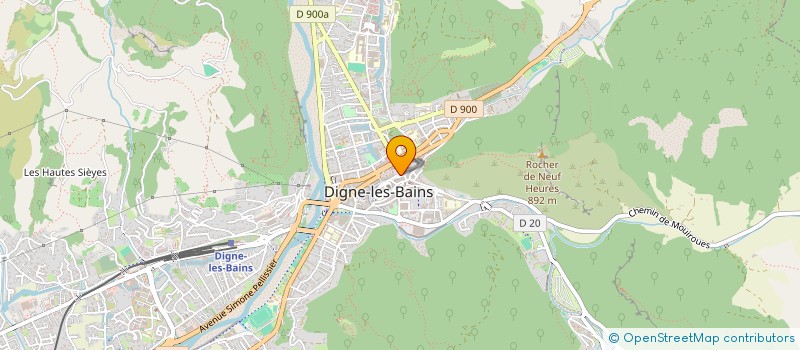 localisation de l'entreprise ARES à DIGNE-LES-BAINS