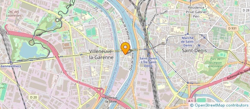 localisation de l'entreprise ARES  VINCENNES