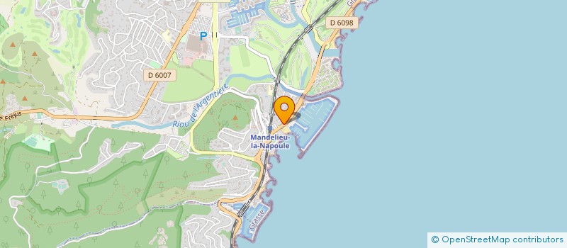 localisation de l'entreprise ARES à MANDELIEU-LA-NAPOULE