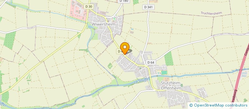 localisation de l'entreprise ARES  STUTZHEIM-OFFENHEIM