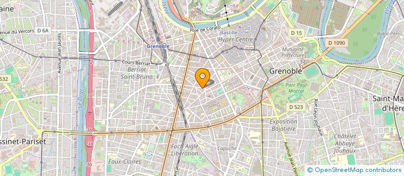 localisation de l'entreprise ARES à GRENOBLE