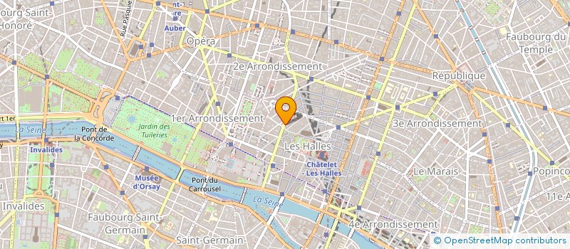 localisation de l'entreprise ARES-ASSOCIATION POUR LA RECUPERATION ET LE RECYCLAGE DES EMBALLAGES DE SEMENCES ET PLANTS à PARIS