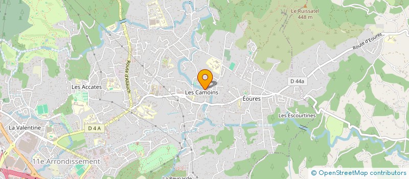 localisation de l'entreprise ARES BOXING 13 (AB13) à MARSEILLE