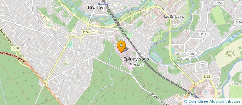 localisation de l'entreprise ARES BTP  EPINAY-SOUS-SENART