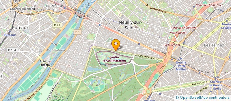 localisation de l'entreprise ARES CAPITAL à NEUILLY-SUR-SEINE