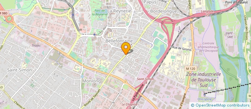 localisation de l'entreprise ARES CONSEIL  TOULOUSE