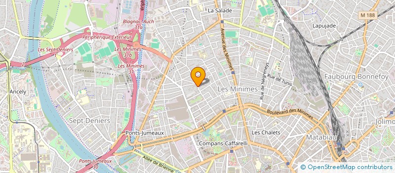 localisation de l'entreprise ARES CONSEIL & PATRIMOINE à TOULOUSE