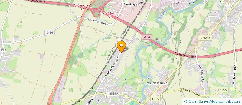 localisation de l'entreprise ARES CORPORATION  JUILLAN