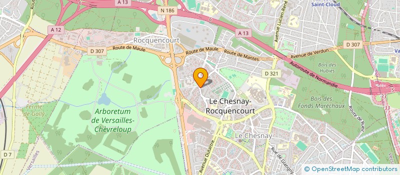 localisation de l'entreprise ARES DIAGNOSTIC  LE TEICH