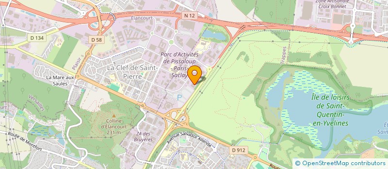 localisation de l'entreprise ARES DIFFUSION à TRAPPES