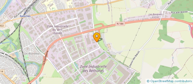 localisation de l'entreprise ARES ENERGIES à SAINT-OUEN-L'AUMONE
