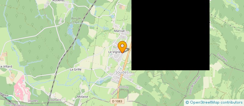 localisation de l'entreprise ARES ENERGY SOLAIRE  JOUDES