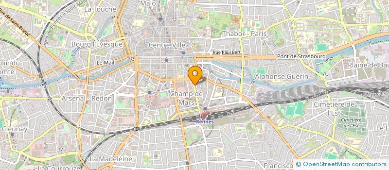 localisation de l'entreprise ARES GROUPE à ST JACQUES DE LA LANDE