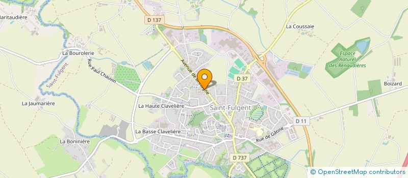 localisation de l'entreprise ARES INGENIERIE  BENET