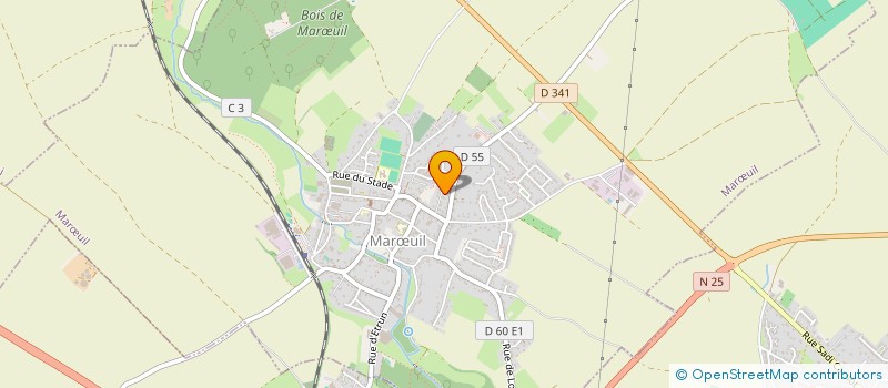 localisation de l'entreprise ARES INVEST  MARUIL