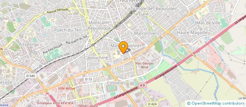 localisation de l'entreprise ARES PROTECTION à MILHAUD