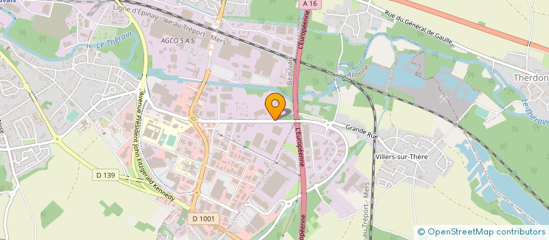 localisation de l'entreprise ARES TECHNOLOGIES  BEAUVAIS