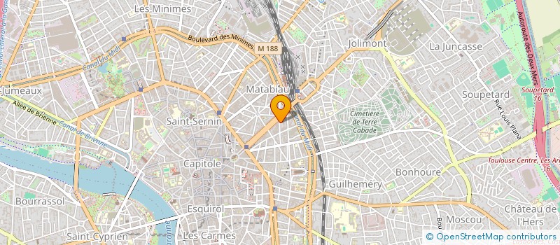 localisation de l'entreprise ARES TRANSPORTS & LOGISTIQUE (AGENCE RECOURS SERVICES) à TOULOUSE