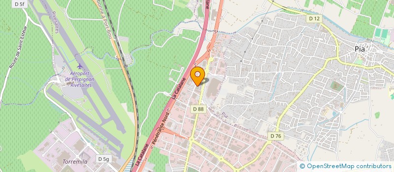 localisation de l'entreprise ARES VR  PERPIGNAN