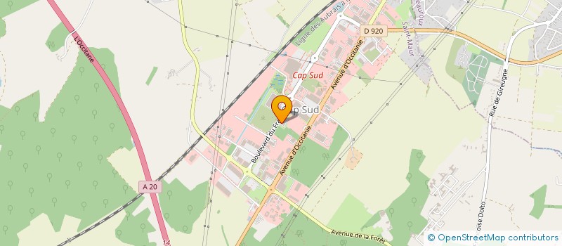 localisation de l'entreprise ARESIA-CHATEAUROUX à SAINT-MAUR