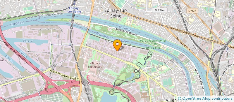 localisation de l'entreprise ARESIA-FIX à VILLENEUVE-LA-GARENNE