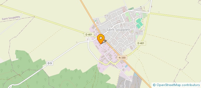 localisation de l'entreprise ARESIA-ST-SOUPPLETS à SAINT-SOUPPLETS