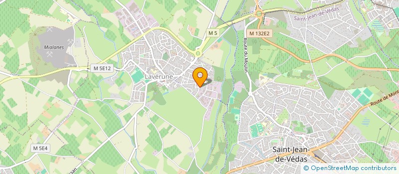 localisation de l'entreprise ARESQUIERS MEDICAL  LAVERUNE