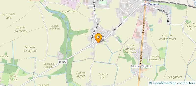 localisation de l'entreprise ARESTA BONITO SARL  EPPEVILLE