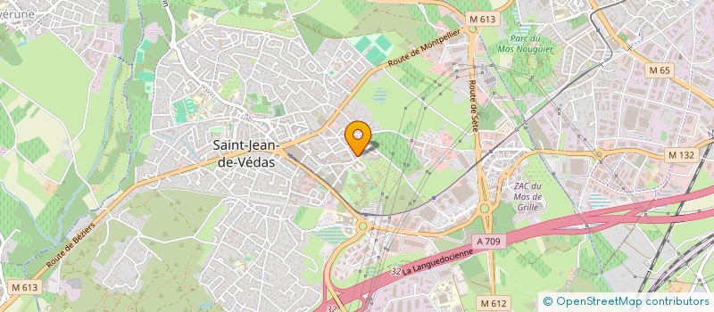 localisation de l'entreprise ARETA  SAINT-JEAN-DE-VEDAS