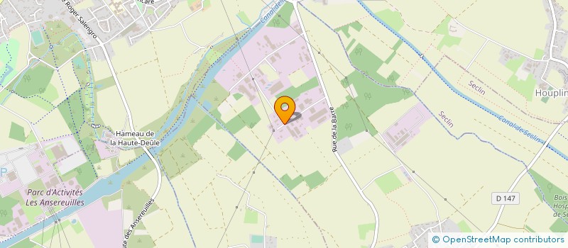 localisation de l'entreprise ARETEC à GONDECOURT