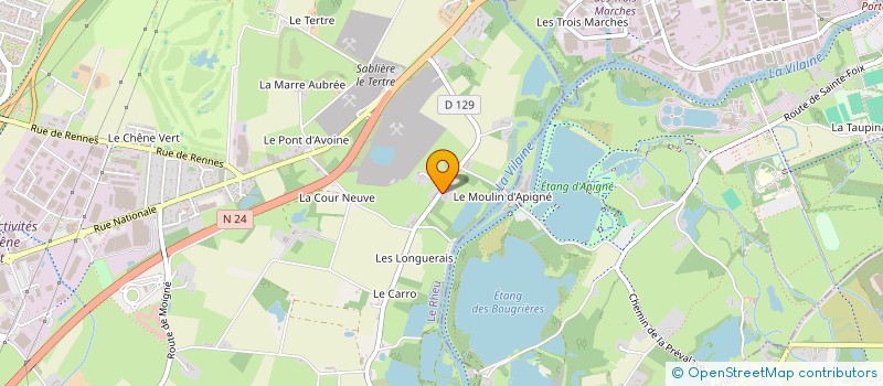 localisation de l'entreprise ARETIUM  LE RHEU