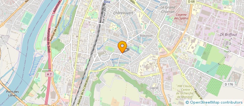 localisation de l'entreprise ARETSA à VALENCE
