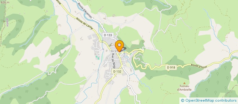 localisation de l'entreprise ARETTE PAS DE LIRE  ARETTE