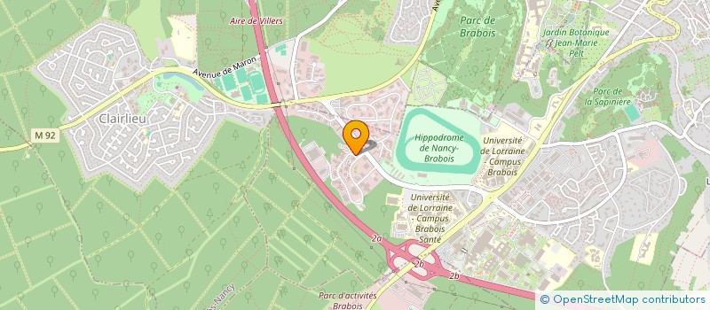 localisation de l'entreprise AREV ENVIRONNEMENT à AULNAY-SOUS-BOIS